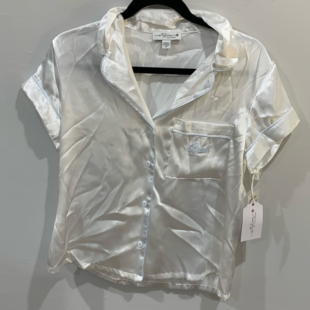 Bride PJ top